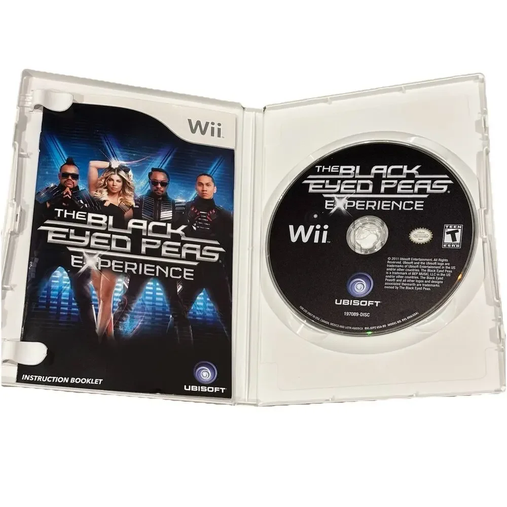 Black Eyed Peas Experience Dance Party Nintendo Wii 2011*